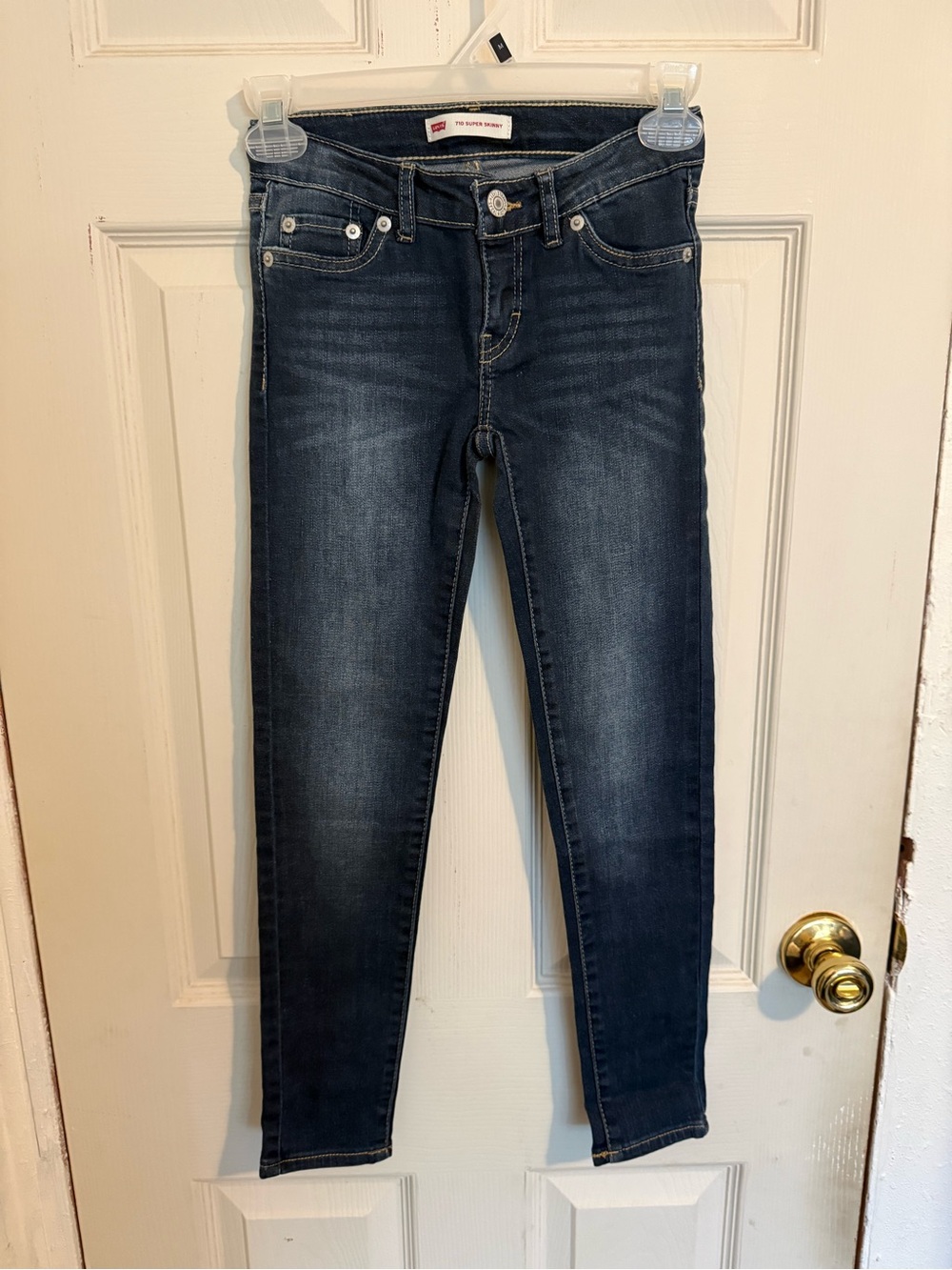 Kids Skinny Jeans in Dark Blue Wash - The Levi’s Strauss.New Without tags.